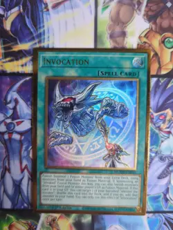 Yu-Gi-Oh x3 Invocation MGED - EN044 Gold Rare 1st Edition NM - Image 2