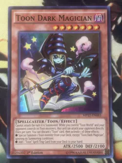 Yugioh: Toon Dark Magician - MP17-EN083 - Super Rare - 1st Edition - NM - Image 1