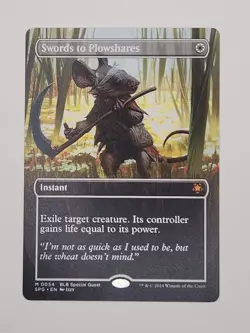 Swords to Plowshares (Borderless) Special Guests Regular - Image 1