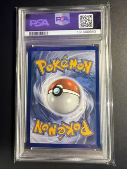 Espeon & Deoxys GX Tag Team SM240 Holo Pokemon TCG PSA 9 - Image 2