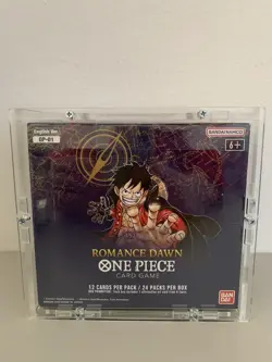 One Piece • Romance Dawn 1 Wave • Op-01 • Booster Box • Blue Bottom • Pre Errata - Image 1