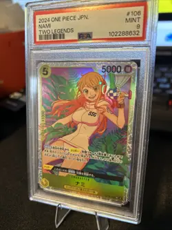 Nami 2024 One Piece - SR - Two Legends - #106 PSA 10 JAP - Image 1