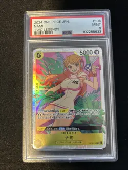 Nami 2024 One Piece - SR - Two Legends - #106 PSA 10 JAP - Image 2
