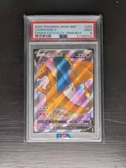 2020 pokemon swsh bsp charizard v PSA 9 Mint - Image 1