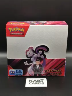 Pokemon TCG Destined Rivals Booster Box (36 Packs) Unsealed / No Shrink - Image 1