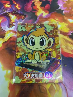 🔥Chimchar Starter QR NON TCG Pokemon Eif Origin Collection 3.0 🔥 - Image 1