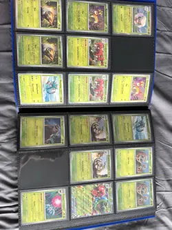 Pokemon Temporal Forces Partial Master Set With Binder Inc Sawsbuck 166 - Image 3