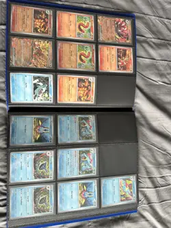 Pokemon Temporal Forces Partial Master Set With Binder Inc Sawsbuck 166 - Image 5