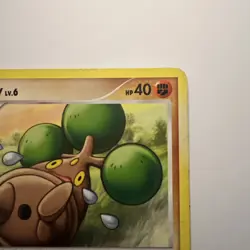 Pokemon TCG Bonsly Card 71/130 Diamond and Pearl Common MP - Image 3