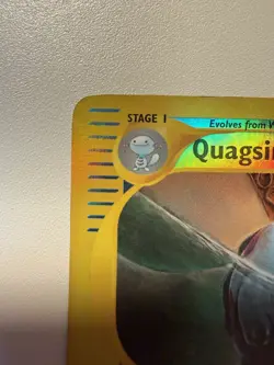 Quagsire 30/147 Aquapolis E-reader Holo Reverse Rare Pokemon Card LP/MP - Image 4