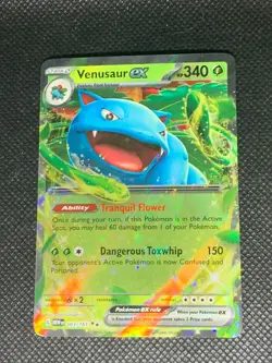 Venusaur ex 003/165 - S&V 151 Pokemon Card - NM - Image 1