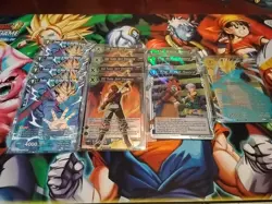 Dragon Ball Masters Trunks Promo, Rare Cards Lot Mint Condition - Image 1
