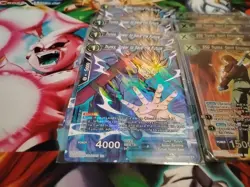 Dragon Ball Masters Trunks Promo, Rare Cards Lot Mint Condition - Image 2