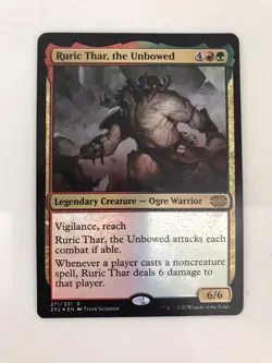 Ruric Thar the Unbowed Foil MTG Magic Gathering Card NM Mint Double Masters 2X2 - Image 1