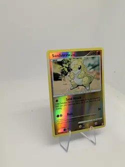 Sandshrew 96/123 Reverse Holo Mysterious Treasures Pokemon Card - Image 3