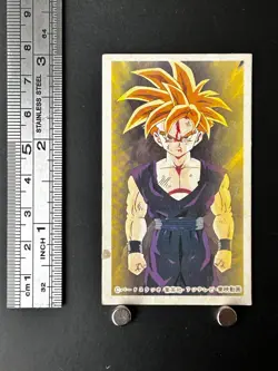 Son Gohan Dragon Ball Kaku Menko Card Rare Japan Japanese Shueisha C - Image 2