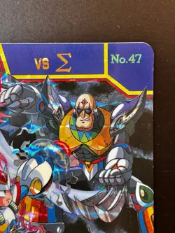 Mega MAN X2 Card ∑ No.47 Holo CAPCOM BANDAI JAPAN Japanese 1994 Very Rare - Image 3