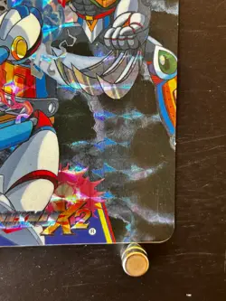 Mega MAN X2 Card ∑ No.47 Holo CAPCOM BANDAI JAPAN Japanese 1994 Very Rare - Image 5