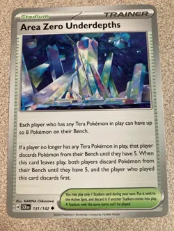 Powerful Trainer Card Area Zero Underdepths 131/142 Sv07: Stellar Crown Regular - Image 1