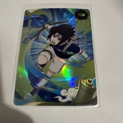 Sasuke Uchiha NRSA01-SSR-023L3 Naruto Kayou Card (ENGLISH) - Image 1