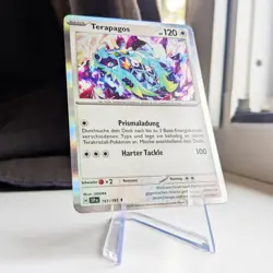 Terapagos | SSP 161/191 | Rare Holo Pokemon Karte | Sturmische Funken | NM - Image 1