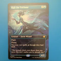 High Fae Trickster Borderless R Regular #307 NM MTG - Image 1