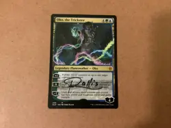 MTG Magic Oko, the Trickster x1 Signed Artist Proof Eldraine ELD Chris Rallis - Image 1