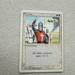 1 BANNED MTG Magic The Gathering Crusades | Revised Edition 3ED | 1994 | NM - Image 1