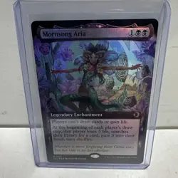 Mornsong Aria (Extended Art Foil) Rare MTG Lorwyn Eclipsed - Image 1