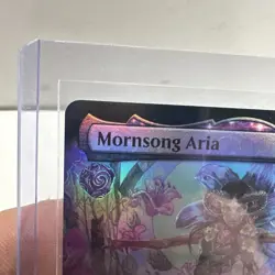 Mornsong Aria (Extended Art Foil) Rare MTG Lorwyn Eclipsed - Image 2