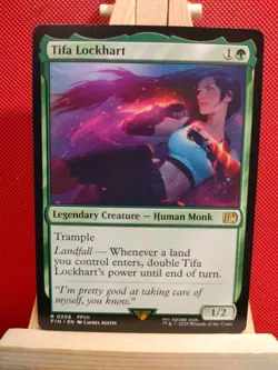 Tifa Lockhart - Final Fantasy - NM - Rare - MTG - Image 1