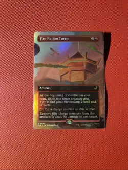 Fire Nation Turret (Borderless) Avatar: The Last Airbender: Eternal-Legal Foil - Image 1