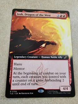 Iroh, Dragon of the West - Extended Art Regular Avatar: The Last Airbender - Mtg - Image 1