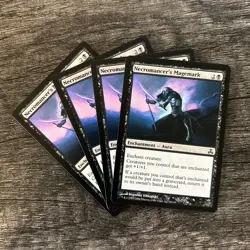 MTG 4x Necromancer's Magemark x4 LP Guildpact - Image 1
