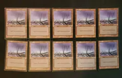 10x Swamp #339 Urza's Saga Basic Land Magic The Gathering MTG Mixed Condition - Image 1