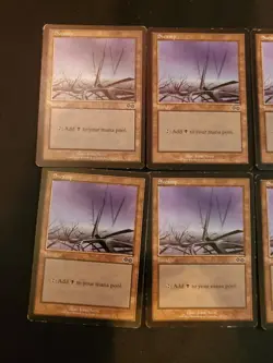 10x Swamp #339 Urza's Saga Basic Land Magic The Gathering MTG Mixed Condition - Image 2