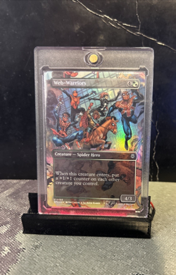 MTG Web-Warriors (Borderless Foil) - Marvel's Spider-Man (SPM) #203 MTG - Image 1
