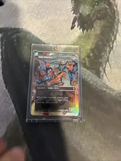 MTG Web-Warriors (Borderless Foil) - Marvel's Spider-Man (SPM) #203 MTG - Image 2
