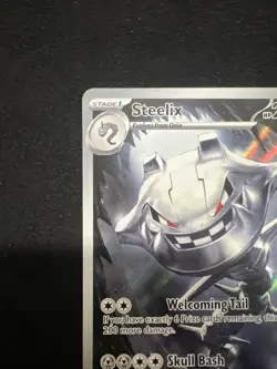 Pokemon Illustration Rare Steelix 150/132 Me01: Mega Evolution Holo (NM) - Image 2