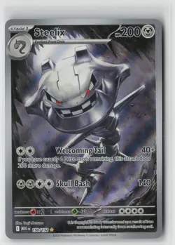 Pokemon Steelix Holo #150/132 ME01: Mega Evolution Near Mint or Better - Image 1