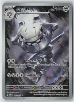 Pokemon Steelix Holo #150/132 ME01: Mega Evolution Near Mint or Better - Image 1