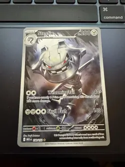 Steelix 150/132 Ultra Rare Holo - ME01: Mega Evolution - NM Pokemon - Image 1