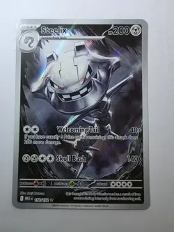 Pokemon Steelix 150/132 Me01: Mega Evolution Holo - Image 1