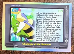 2000 Topps Pokemon Challenge Of The Samurai Foil - Image 2