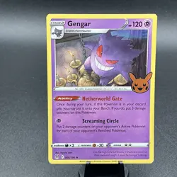 Gengar - Holo Rare - 066/196 Pokemon Trick or Trade 2023 NM Lost Origin - Image 1