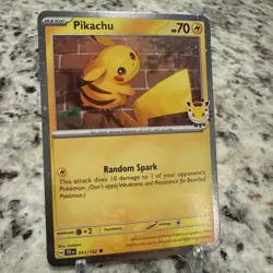 Pokemon TCG Pikachu 051 /162 2026 Pokemon Day Stamped Promo 🔥 - Image 2