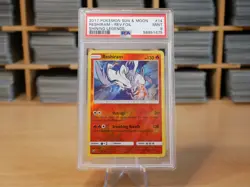 Pokemon RESHIRAM 14/73 | PSA 9 | REVERSE HOLO | Mint | Shining Legends | 2017 - Image 1