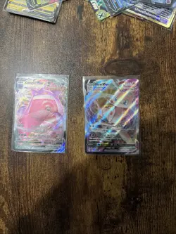 Pokemon TCG Gengar & Mew VMAX 2 Near Mint Condition Fast Shipping - Image 2