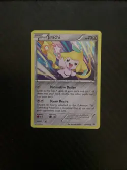 2015 Pokemon Jirachi 42/108 - Roaring Skies - Holo Rare - LP - Image 1