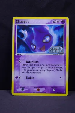 Shuppet 40/100 Pokemon TCG Crystal Guardians Holo Uncommon Stamped - Image 4